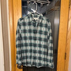 Green Flannel Shirt